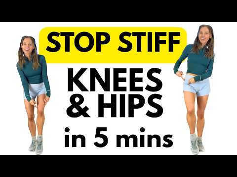 Improve Hip & Knee Mobility in Just 5 Minutes a Day - Standing Exercises to Hip and Knee Pain