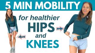 Hip & Knee Mobility Exercises - 5 Minute Standing Routine - By Lucy Wyndham-Read