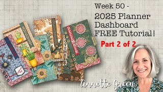 Planner Dashboards Pages - Part 2 FREE Tutorial