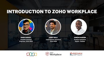 INTRODUCTION TO ZOHO WORKPLACE