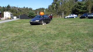 Pumpkin Explosion at Nova Scotia Fire Fighters School