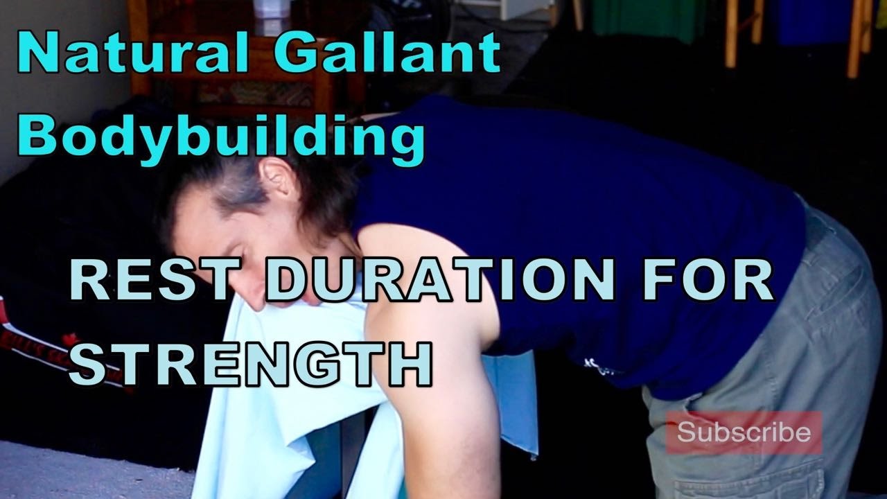Rest Duration for Strength in Your Natural Bodybuilding Program