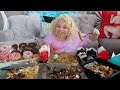 HUGE CHINESE TAKEOUT EATING SHOW (MUKBANG) | WATCH ME EAT