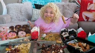 HUGE CHINESE TAKEOUT EATING SHOW (MUKBANG) | WATCH ME EAT