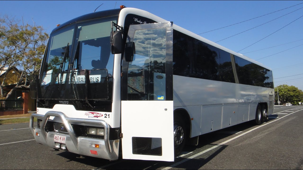 Red and White Coaches #21 - Volvo B12R (Q.C.C.) - YouTube