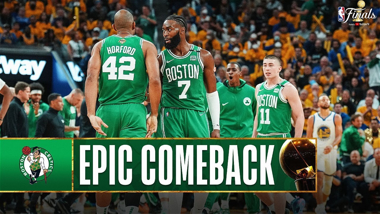 Celtics make 4th-quarter comeback to win Game 1 of the NBA Finals