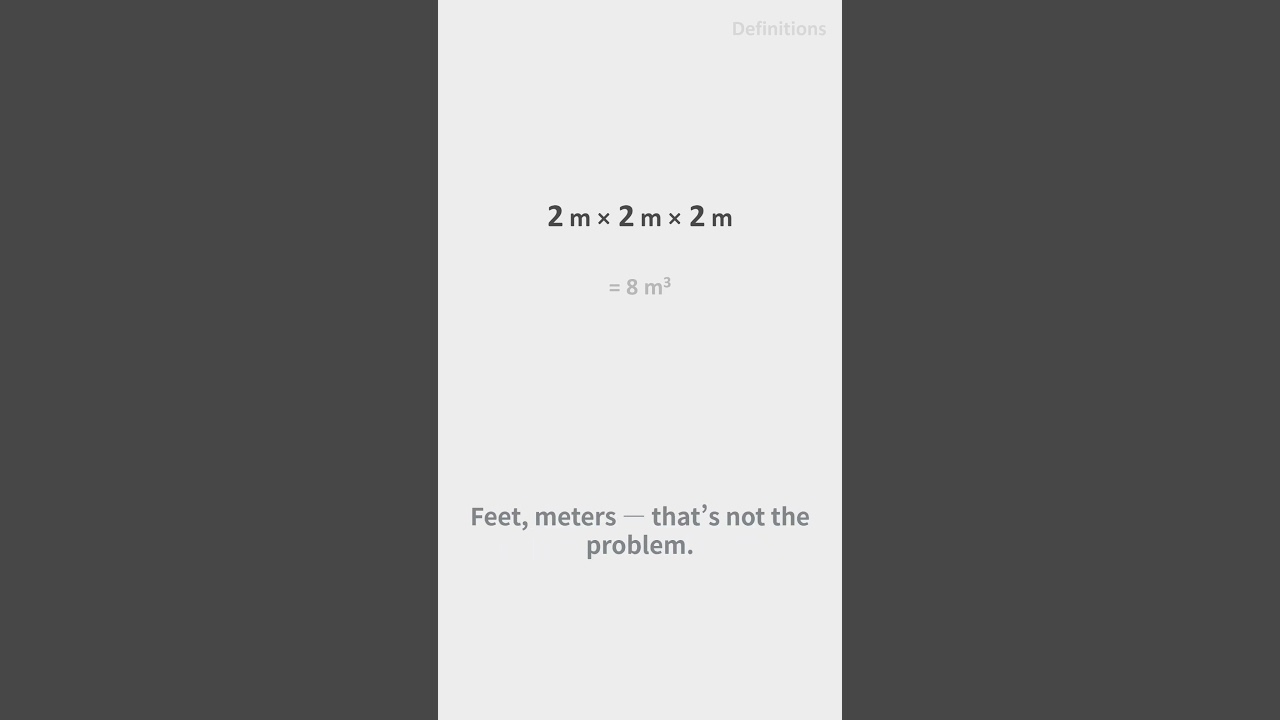 Definitions — Why SI Units Work
