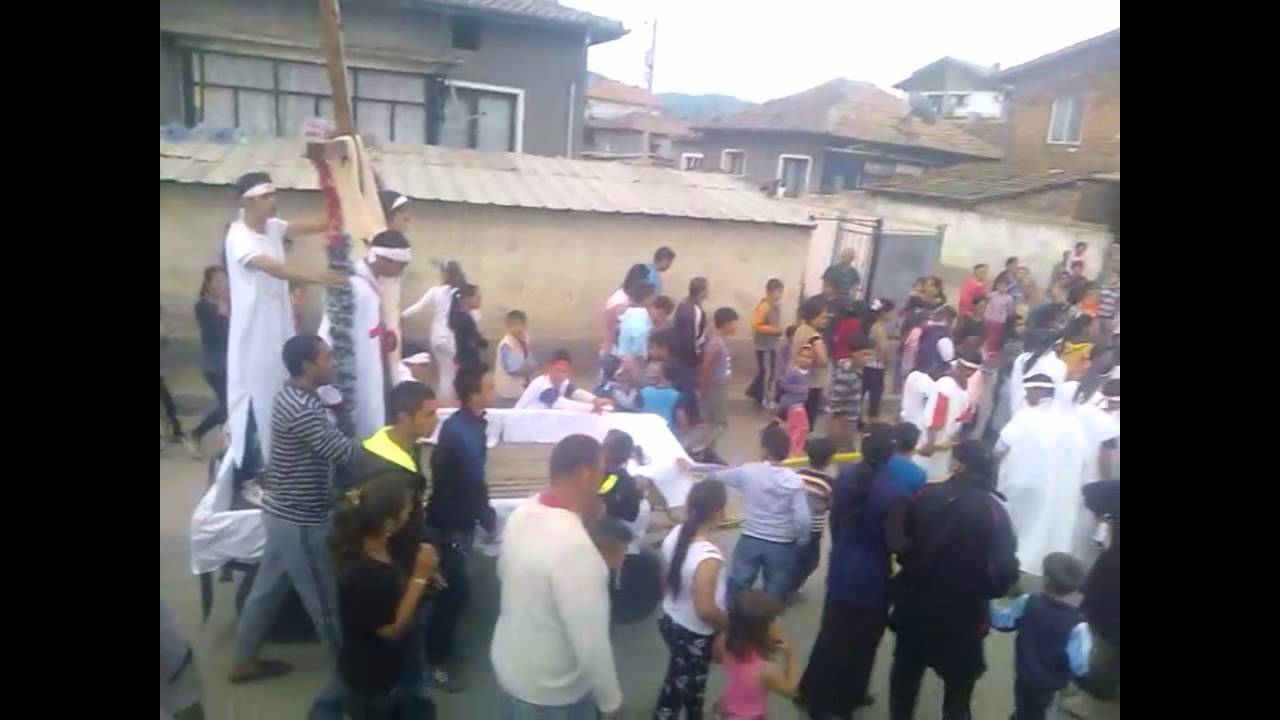 March for Jesus in Bulgaria, Ihtiman, may 2013