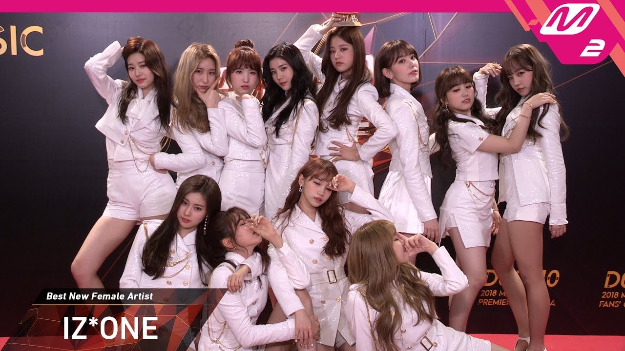 [2018MAMA x M2] 아이즈원(IZ*ONE) at 땡큐스테이지(Thank You Stage) in KOREA
