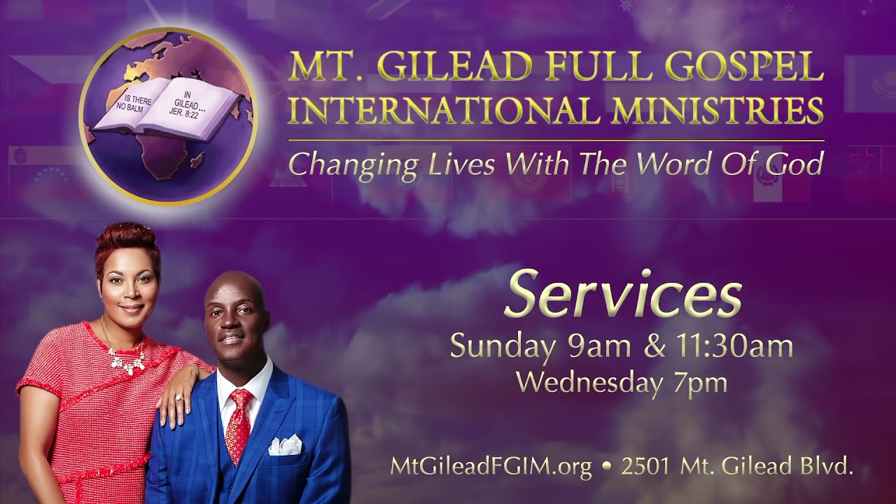 Join us at Mt. Gilead YouTube