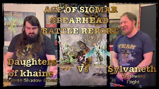 NEW Daughters of Khaine vs Sylvaneth Age of Sigmar Spearhead Battle Report