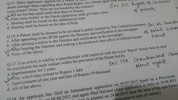 PAE-2018:Solutions of Paper-1(Part A(11-20))
