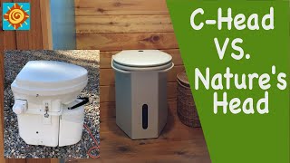 The Scoop on Poop//EP 11 Nature's Head VS  C-Head Composting Toilet in a  van or in an Off-Grid Home
