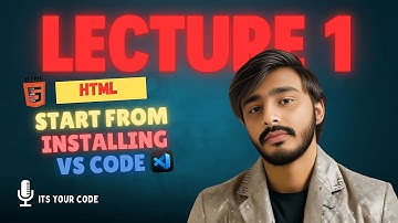 HTML Tutorial: Installing VS Code & Live Server | Web Development Tutorials #2025