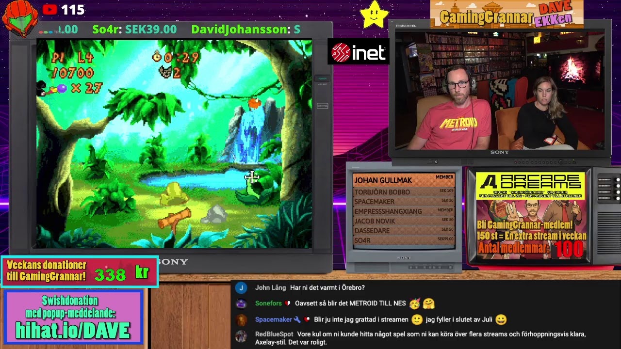 GamingGrannar Livestream med DAVE och EKKen!