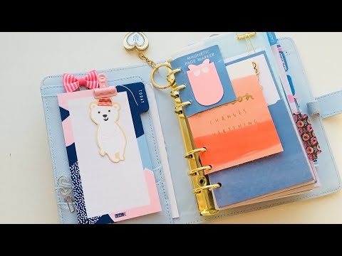 Мой ежедневник KikkiK Ice Blue и его setup на 2018 год