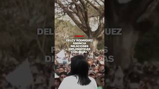 Delcy Rodrguez Anuncia Relaciones Diplomticas Con Eeuu