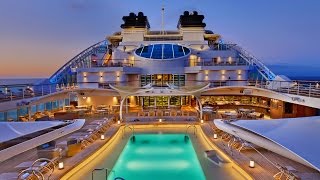 We stepped on board the newest luxury cruise ship on the high seas