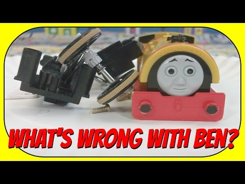 What's Wrong with Ben? Ben is broken! Let's see what we can do to fix him! Tomy/Trackmaster repair!