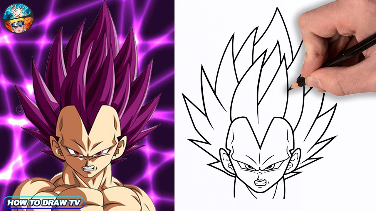 Speed Drawing Vegeta Ultra Ego - Vídeo Dailymotion