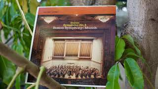 Brahms Symphony No. 4 Boston Symphony Orchestra Charles Munch 1959