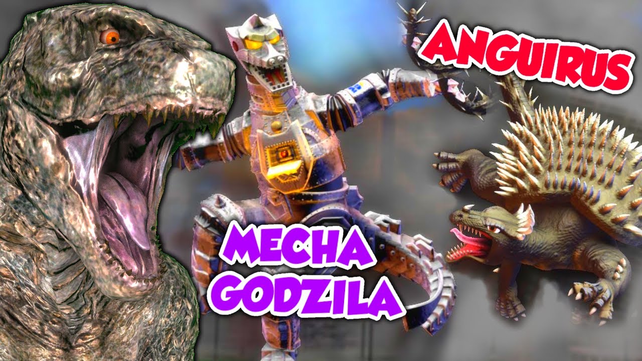 Реакция Годзиллы на Ангируса против Мехагодзиллы