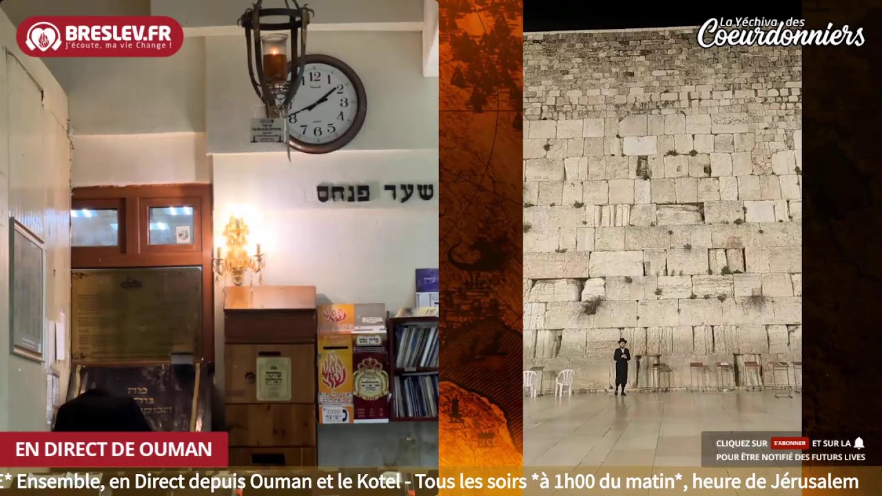 Tikoun Haclali ensemble live Ouman Kotel -  15 février 024