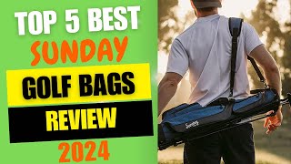 Top 5 Best Sunday Golf Bags 2024 Review by Mad City Reviews 184 views 1 month ago 5 minutes, 14 seconds