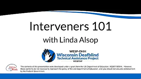 Interveners 101 with Linda Alsop