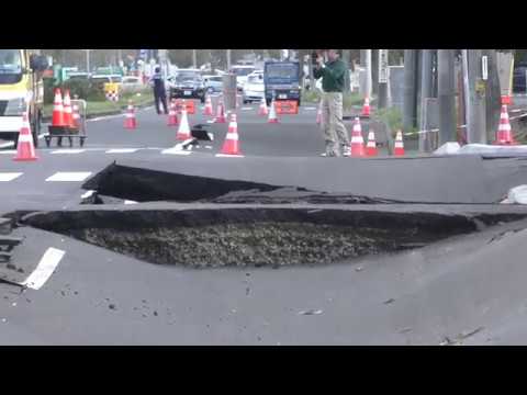 震度7 胆振東部地震：札幌市・安平町・厚真町の被災状況