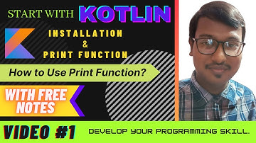 How to learn Kotlin | Intellij Idea installation | Kotlin Basic in Bengali by Rajdip Mondal | #1
