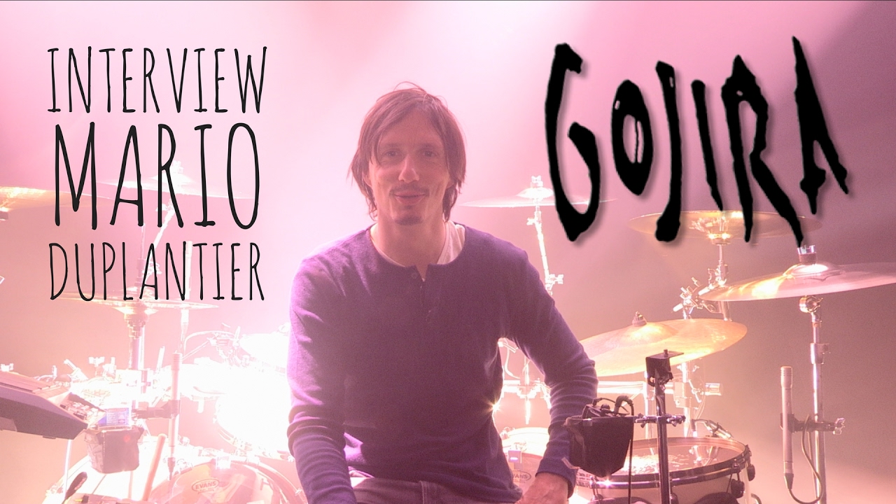 Interview de Mario Duplantier de Gojira en tournée avec Zildjian et Toontrack (la boite noire)