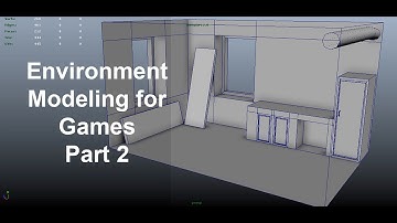 Environment Modeling for Games - Old Basement  Part 2