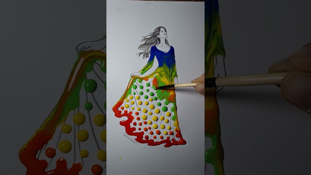 creative dress,  I hope you like my art
