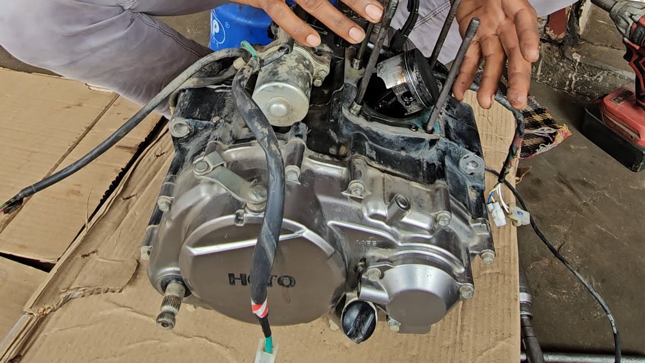 hero super splendor bs6,bs7😱 full engine fiting part-2 dekhe pura video ...