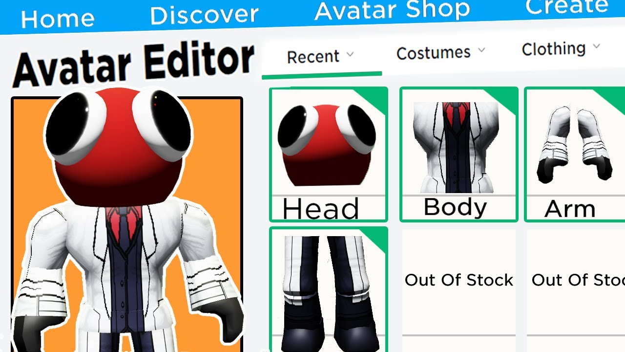 Cortador Roblox Rainbow Friends - Red Modular