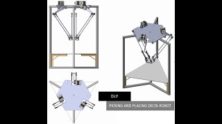 D.I.Y | PICKING AND PLACING DELTA ROBOT