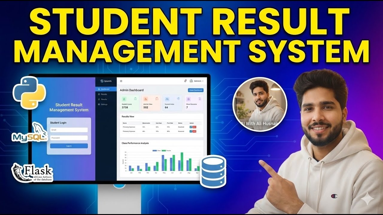 Student Result Management System | Beginner Friendly Day 7 with Ali Husnain