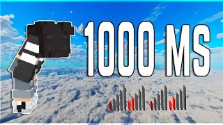 Hypixel Skywars with 1000 ping
