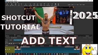 SHOTCUT TUTORIAL How To Add Text The Easiest And Most Professional Way In 2 Mins #Tips 2 Ways 2025