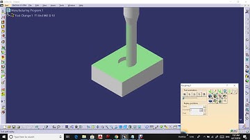 Advanced machining catia - braket