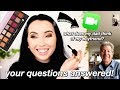 Facetime GRWM! My dad answers YOUR questions while I put on makeup