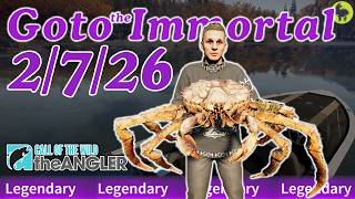 Goto the Immortal the Japan Legendary Fish this Week 2/7/26 | Call of the Wild: The Angler
