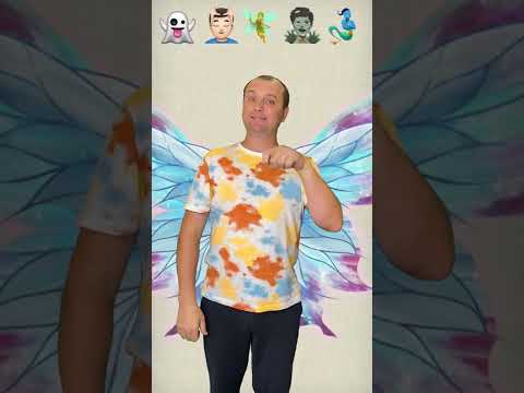 Смайл челлендж Вымышленные персонажи 🧞♂🧟♂👻 #Shorts от Andi like