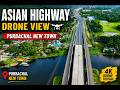 Asian Highway Drone View | Purbachal New Town | Aerial Cinematic Footage