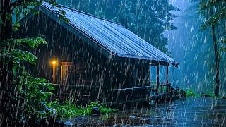 Rain Sounds for Sleep – Silent Night Rain with Gentle Thunder for Deeper Sleep