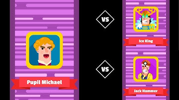 Bowmasters - Gameplay Walkthrough Part 34 - Bowmasters Pupil Michael (iOS,Android)