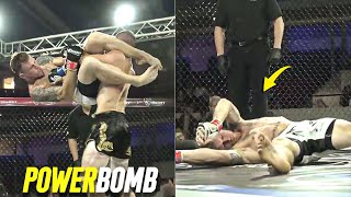 Most BRUTAL SLAM Knockouts - POWERBOMB KO's