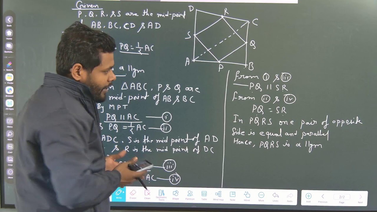 QUADRILATERAL CLASS IX LECTURE 14