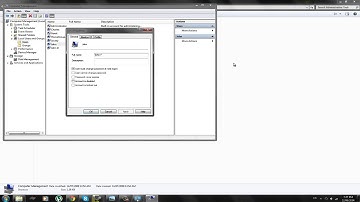 Windows 7: How to make User Accounts and User Groups